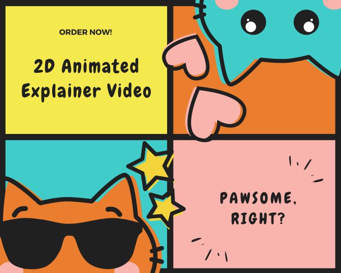 Gig Preview - Design fantastic 2d animated explainer video