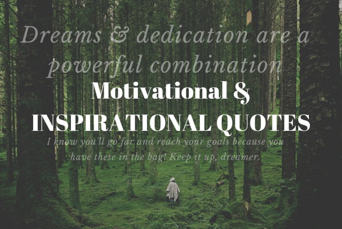 Gig Preview - Design 1000 motivational and inspirational quotes images