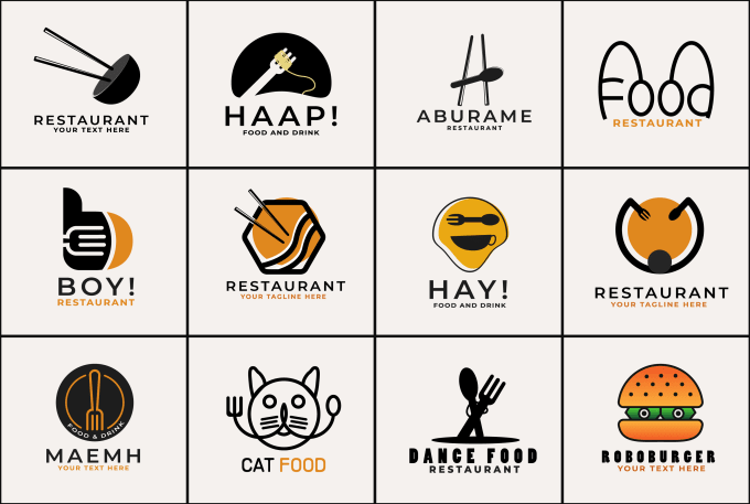 Gig Preview - Create professional logo designs for your food business