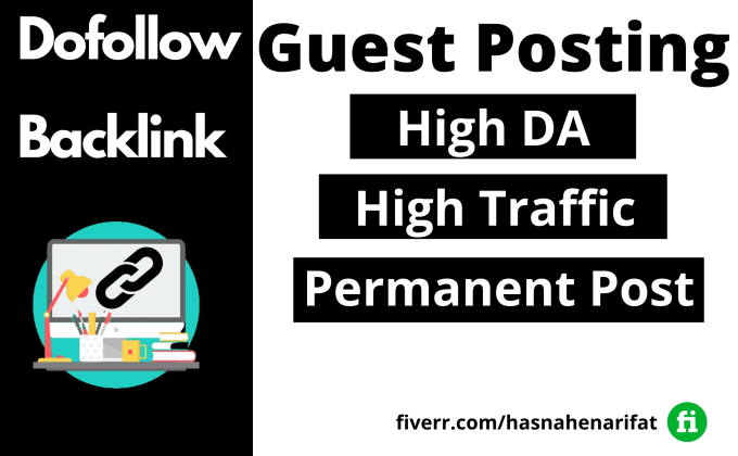 Gig Preview - Do SEO guest posting for high quality backlinks and outreach