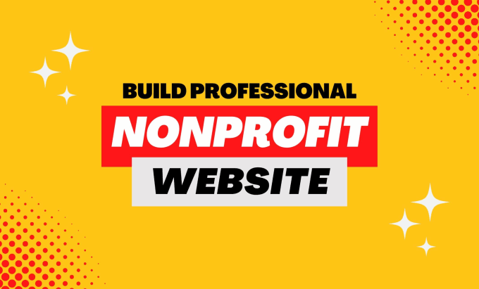 Gig Preview - Create non profit website for nonprofit charity ngo donations