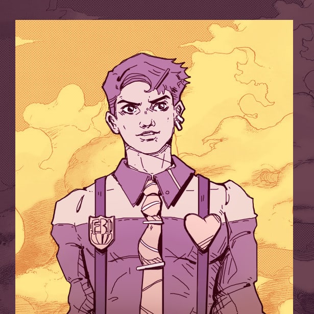 Gig Preview - Draw your character in the style of jojo