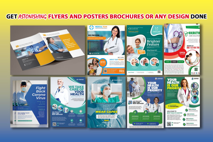 Gig Preview - Design medical, dental, health care flyer, poster or brochure