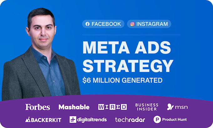 Gig Preview - Provide meta instagram facebook ads strategy consulting