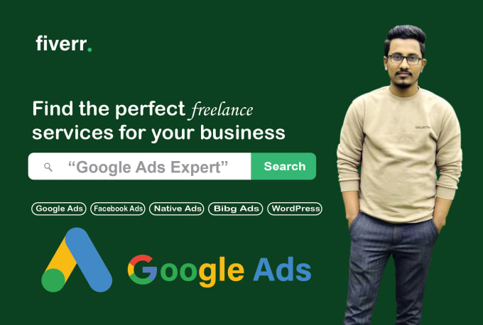 Gig Preview - Setup advance google ads adwords ppc campaigns