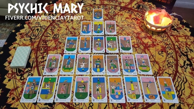 Gig Preview - Do a tarot reading with egyptian cards within 24 hours