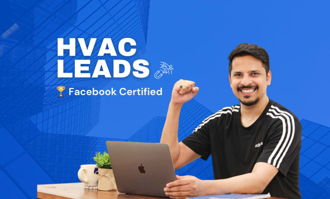 Gig Preview - Generate quality hvac leads on facebook