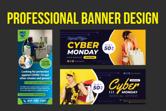 Gig Preview - Create a professional facebook cover banner design