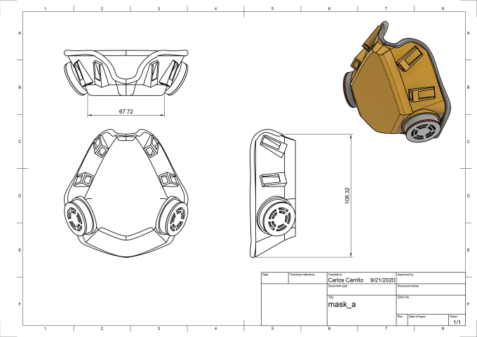 Gig Preview - Create technical drawings and 2d sketching services