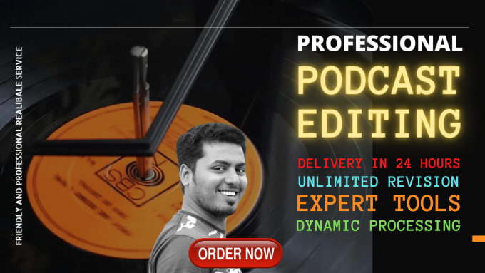 Bestseller - professionally edit, mix and master your podcast audio