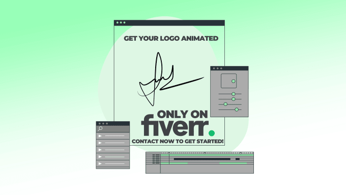 Gig Preview - Animate your logo, create youtube intros and outros