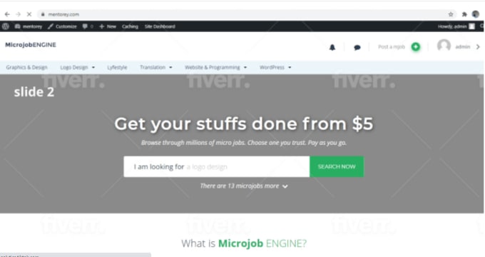 Gig Preview - Install microjobengine freelancing website theme in 24 hrs