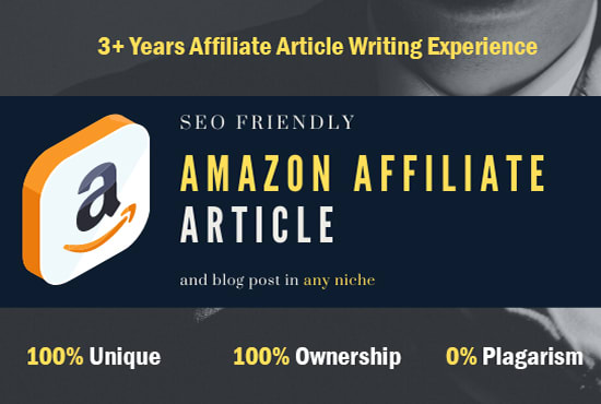 Gig Preview - Write amazon affiliate article and blog post