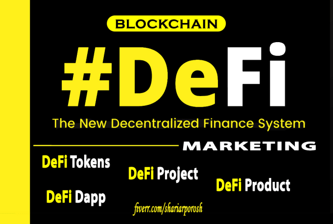 Gig Preview - Promote defi tokens or defi projects on the targeted audience