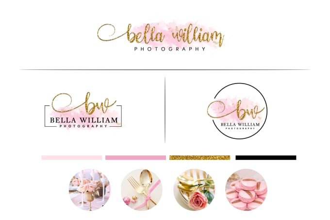 Gig Preview - Design an elegant signature logo with branding package