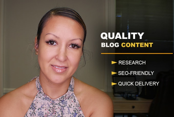 Gig Preview - Write SEO optimized blog posts