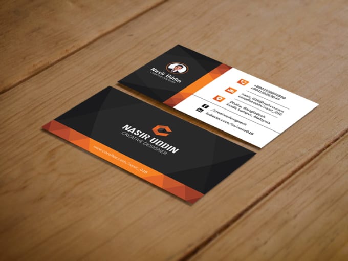 Gig Preview - Design your business card or office card