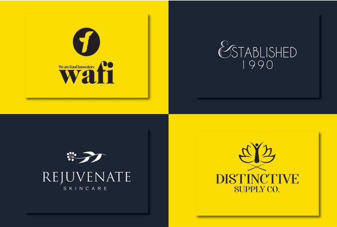 Gig Preview - Do trendy and modern logo with corporate brand identity