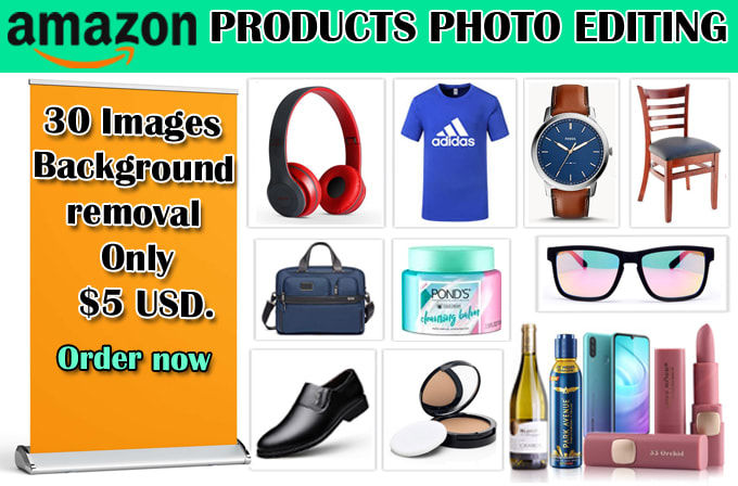 Gig Preview - Do amazon product background remove or photo editing