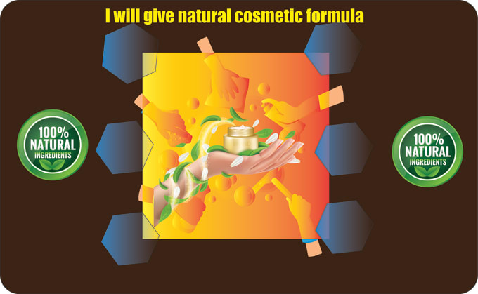 Gig Preview - Give natural cosmetic formula