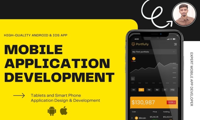 Gig Preview - Be your mobile app developer, ios, android app development