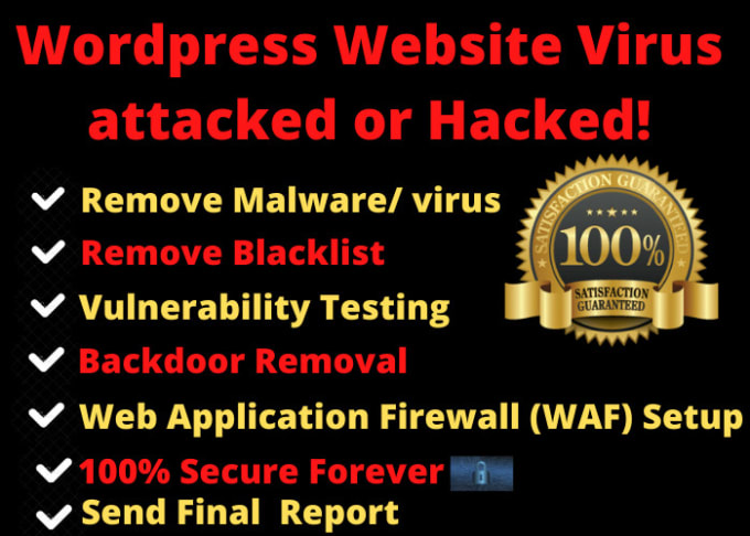 Gig Preview - Fix wordpress hacked site, remove malware, clean and secure wordpress within 24h