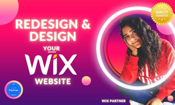 Gig Preview - Design or redesign a wix a pro web for your bussines