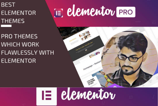 Gig Preview - Design wordpress website by elementor pro