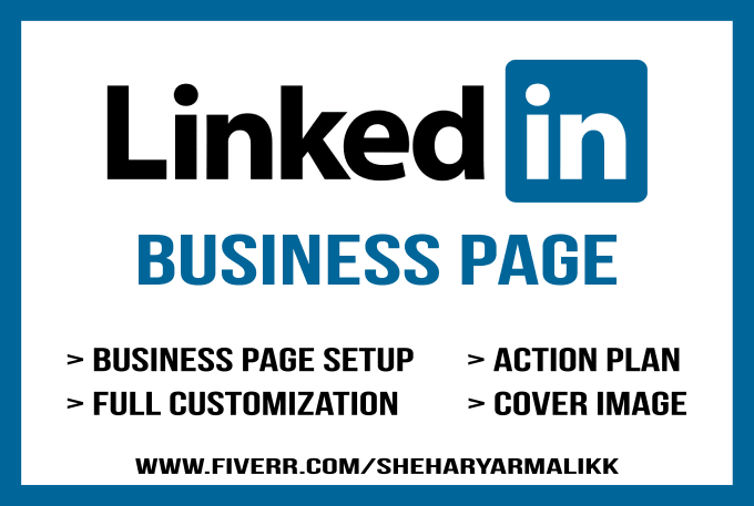 Gig Preview - Create linkedin business page