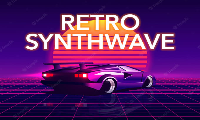 Gig Preview - Create synthwave retro style edm music for you