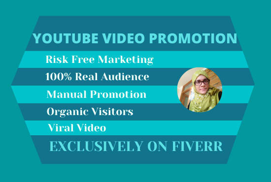 Gig Preview - Do viral organic youtube video promotion