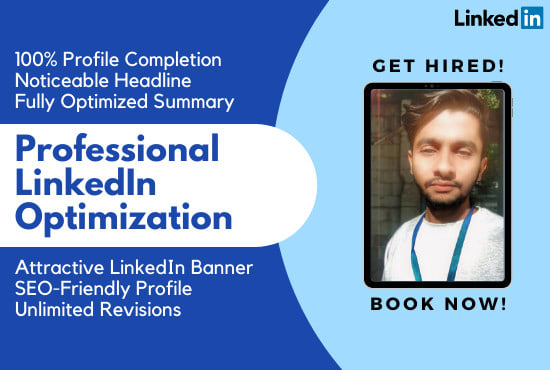 Gig Preview - Create and optimize your professional linkedin profile