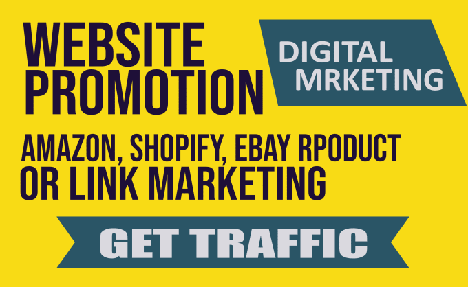 Gig Preview - Promote and market your amazon, shopify, ebay link or any website promotion