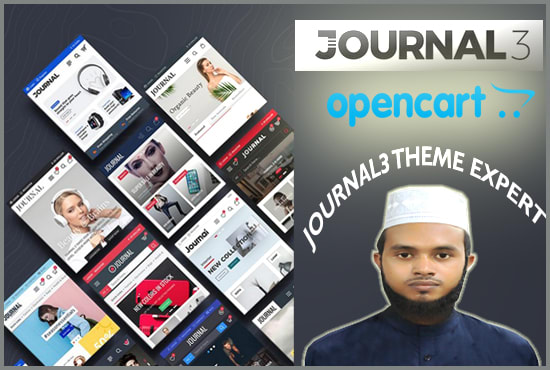 Gig Preview - Build your ecommerce website by opencart journal3 theme