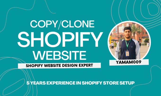 Gig Preview - Copy, clone, revamp, redesign shopify website, shopify store