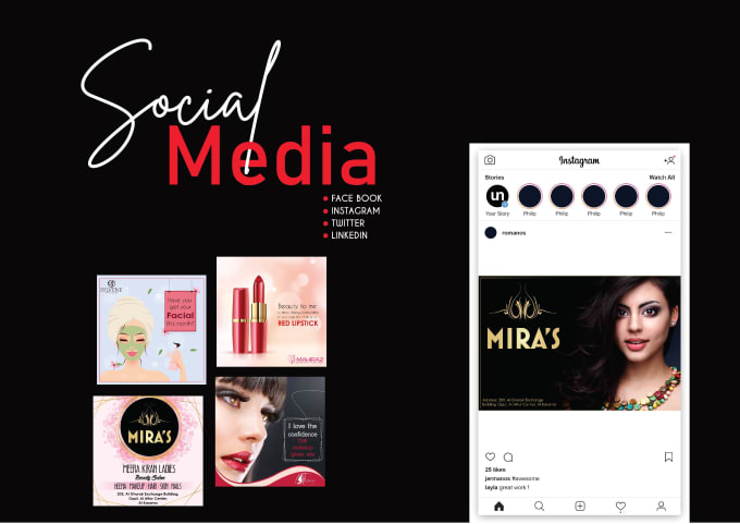 Gig Preview - Design creative social media posts for your brand