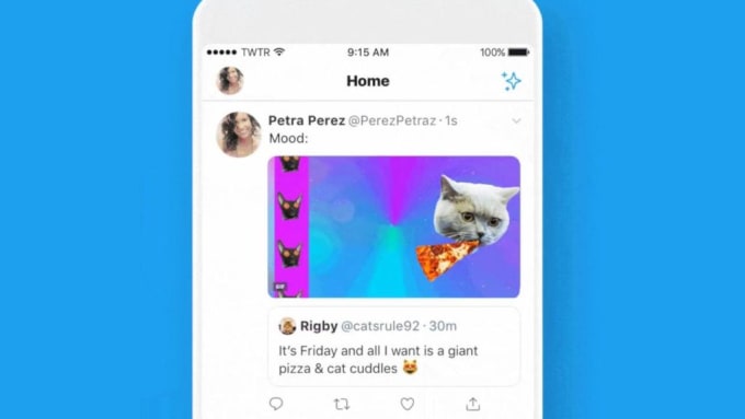 Gig Preview - Create a brand GIF on twitter