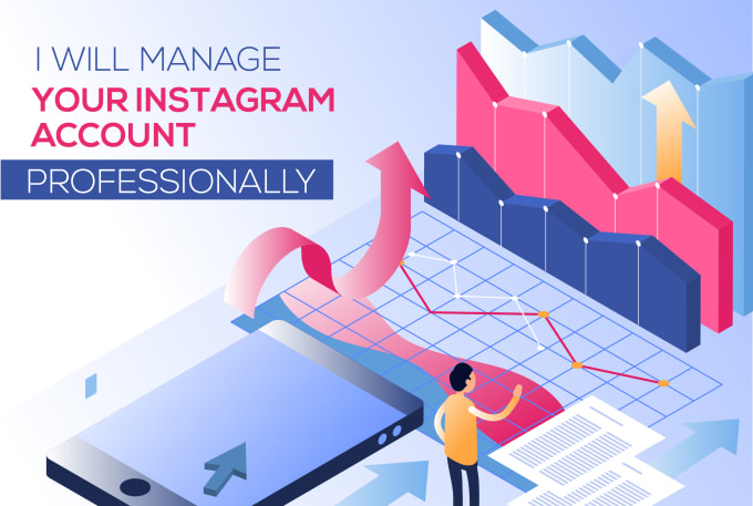 Gig Preview - Manage your instagram account professionally