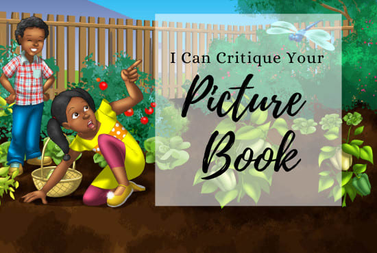 Gig Preview - Critique your amazing picture book