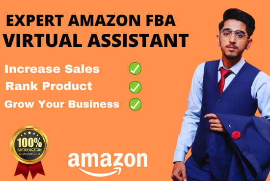 Gig Preview - Be your expert amazon virtual assistant, amazon fba virtual assistan for pl