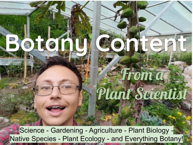 Gig Preview - Write botany or plant science content