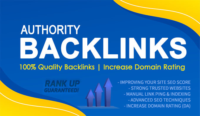 Gig Preview - Build high da dofollow SEO backlinks