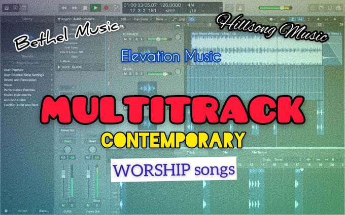 Gig Preview - Do multitrack playback for contemporary worship songs