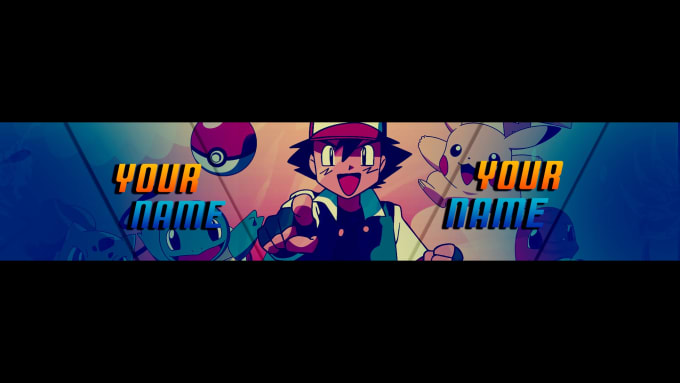 Gig Preview - Design a pokemon gaming banner