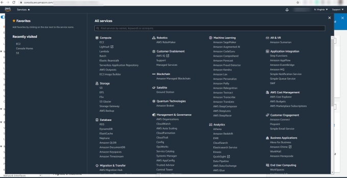 Gig Preview - Create manage AWS cloud infrastructure