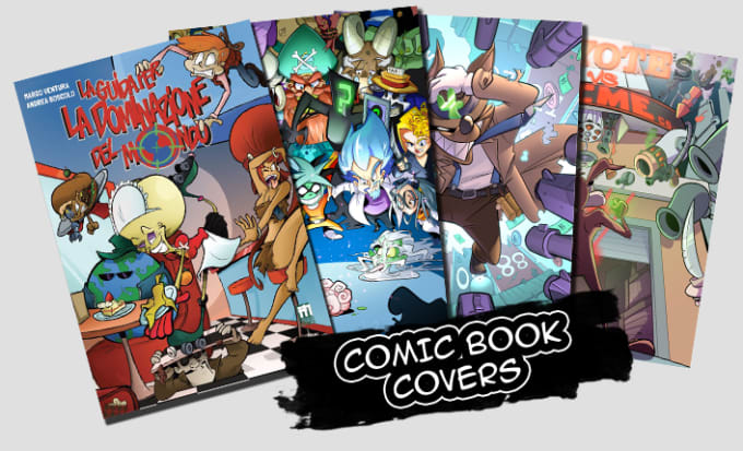 Gig Preview - Do comic cover arts for your stories