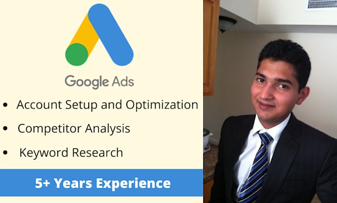 Gig Preview - Setup and manage google ads adwords PPC campaign