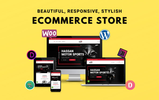 Gig Preview - Develop a wordpress ecommerce website and online store