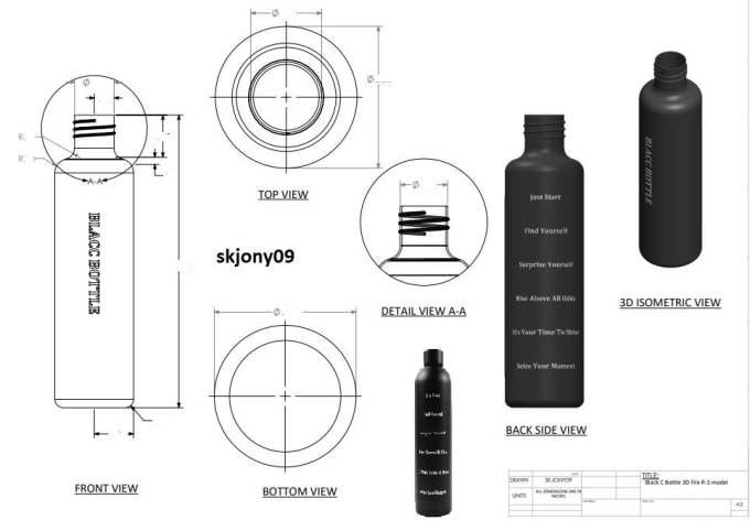 Gig Preview - Any packaging drawing, box, tube, bottle, carton