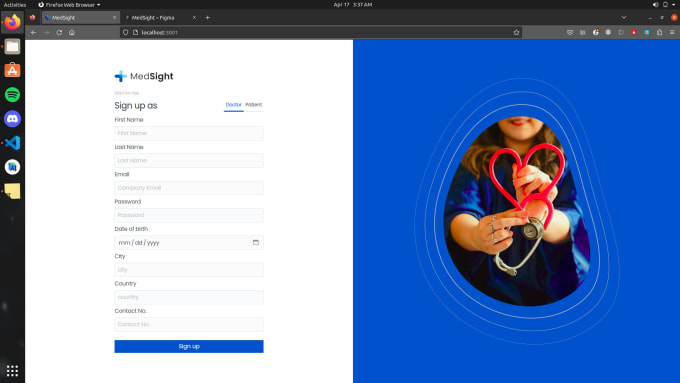 Gig Preview - Do pixel perfect figma to react, vue js conversion services